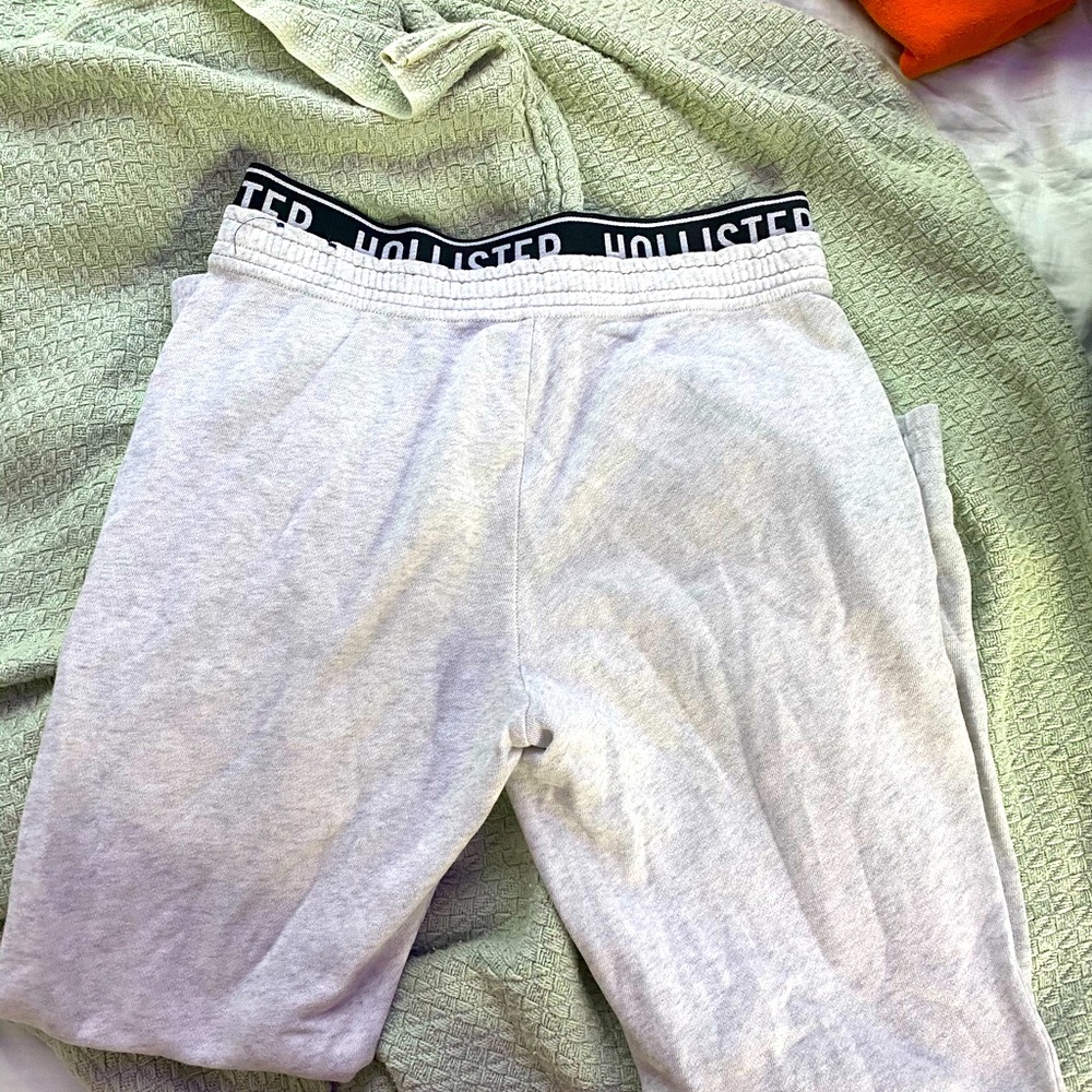 Grey hollister sweatpants